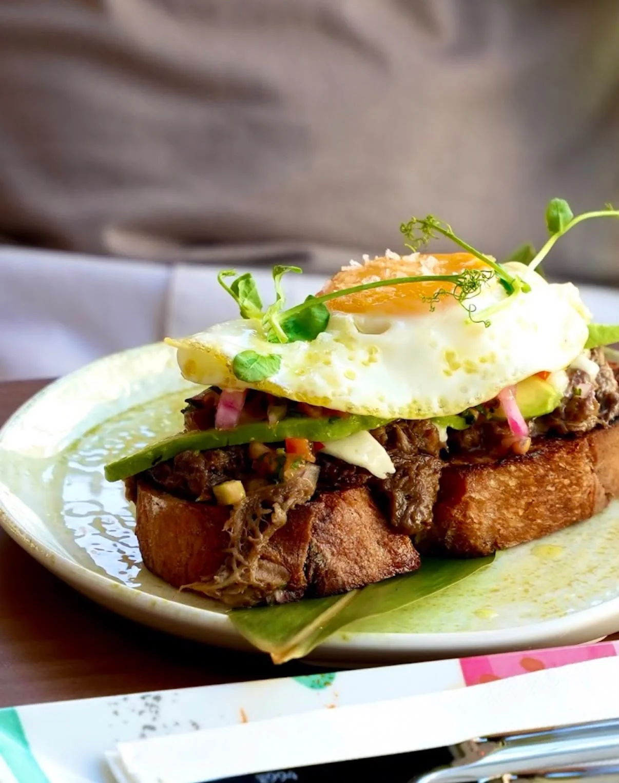 Tostada criolla Gardenia